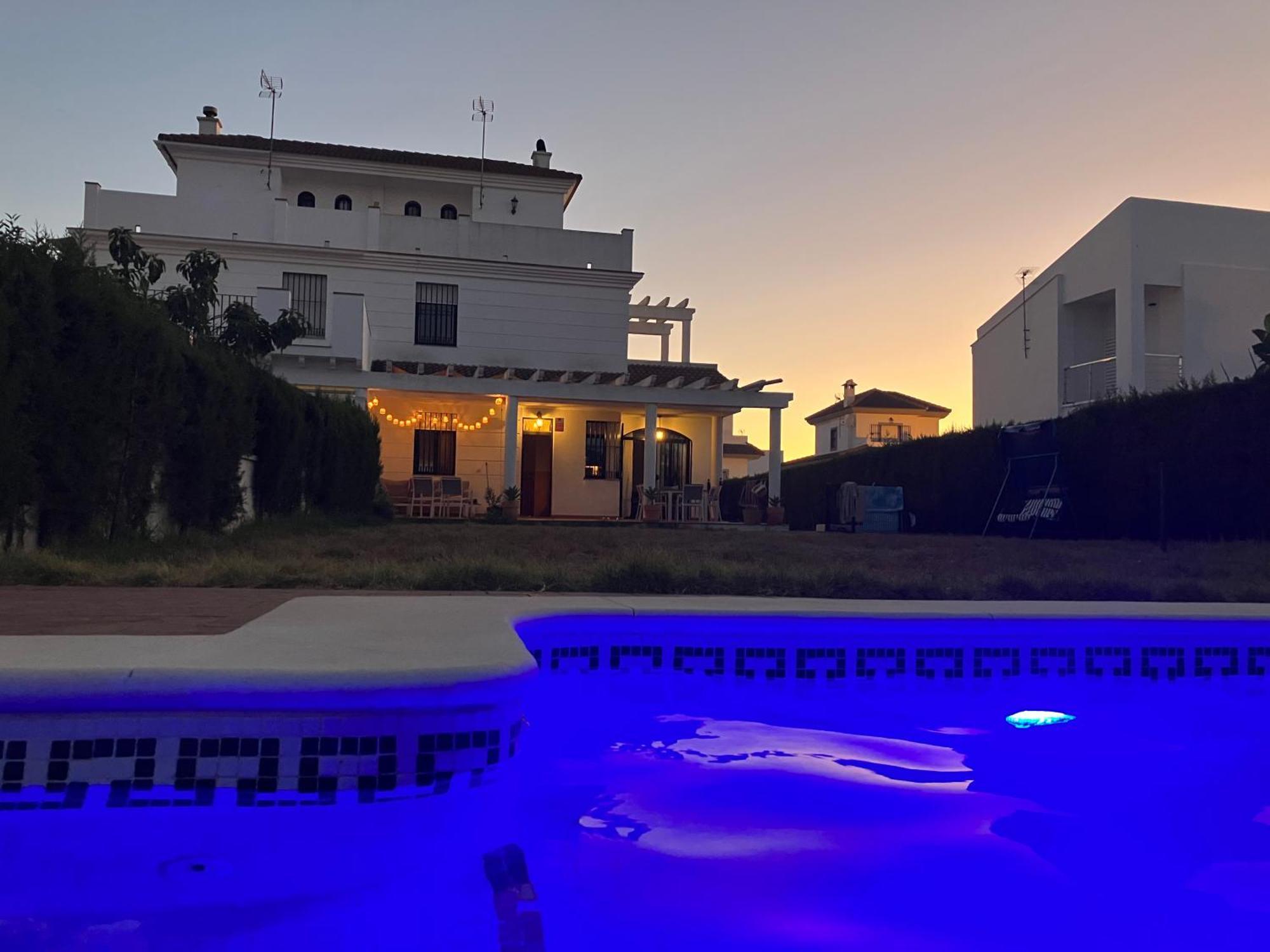Holiday House With Private Pool, Costa De La Luz El Portil Dış mekan fotoğraf