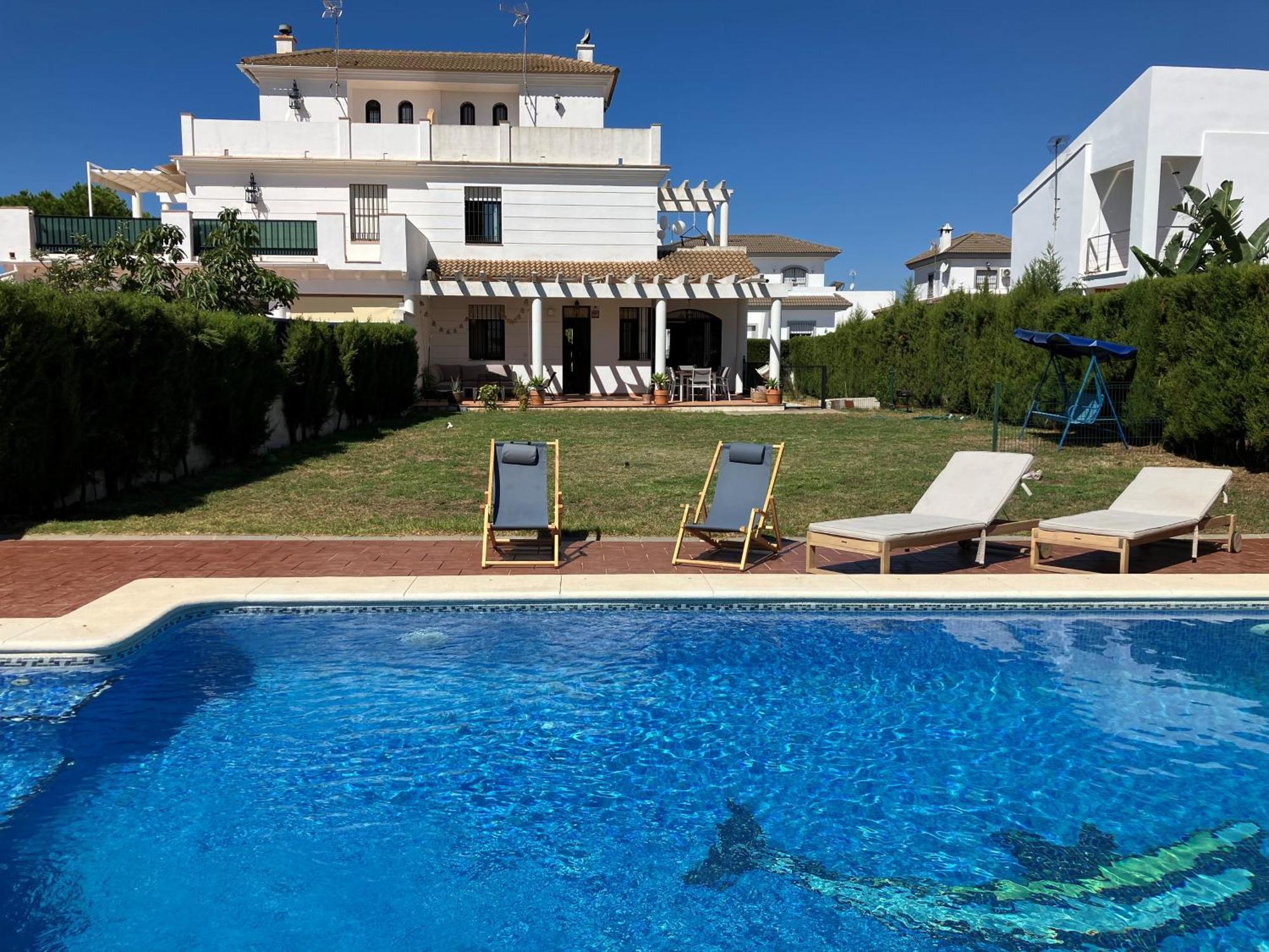Holiday House With Private Pool, Costa De La Luz El Portil Dış mekan fotoğraf